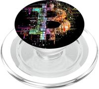 Bitcoin Logo Crypto Trader Investor Cryptocurrency BTC PopSockets PopGrip for MagSafe