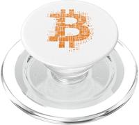 Bitcoin Logo Crypto Trader Investor Cryptocurrency BTC PopSockets PopGrip for MagSafe