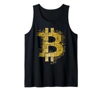 Bitcoin Logo Crypto Trader Investor Cryptocurrency BTC Tank Top