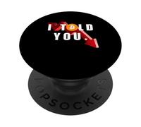 Bitcoin Lover Design for Up Trend Setters PopSockets Adhesive PopGrip