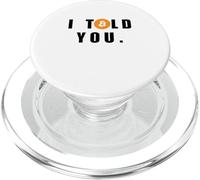 Bitcoin Lover Design for Up Trend Setters PopSockets PopGrip for MagSafe