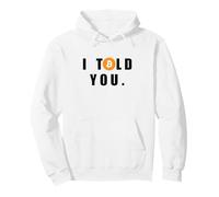 Bitcoin Lover Design for Up Trend Setters Pullover Hoodie