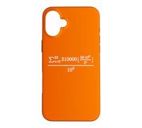 Bitcoin Mathematical Formula For Cypherpunks Crypto Lovers Case for iPhone 16 Plus