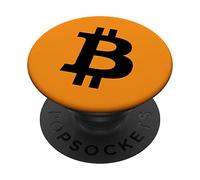 Bitcoin Maximalist Symbol Logo Cryptocurrency PopSockets Swappable PopGrip