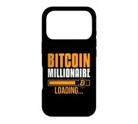 Bitcoin Millionaire Loading Crypto Humor Case for iPhone 17 Pro