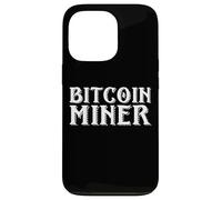 Bitcoin Miner For BTC Crypto Mining Rig Operators Bitcoin Case for iPhone 13 Pro
