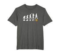 Bitcoin Money Evolution Buy The Deep Funny Crypto Men Women T-Shirt, Men's Big and Tall, Asphalt Grey, 6X Tall