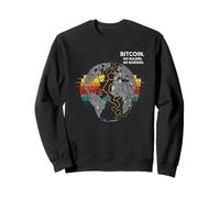 Bitcoin no ruler no border freedom money truth power bitcoin Sweatshirt