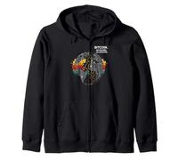 Bitcoin no ruler no border freedom money truth power bitcoin Zip Hoodie