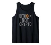 Bitcoin Not Crypto Libertarian Tech Freedom Tank Top