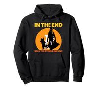 Bitcoin - Only The Strong Survive (BTC Cowboy Graphic) Pullover Hoodie