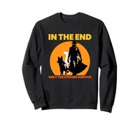 Bitcoin - Only The Strong Survive (BTC Cowboy Graphic) Sweatshirt