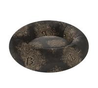 Bitcoin Ornament Pet Dog Bed Warm & Soft fluffier Puppy Beds for Small Size Pets Sleeping