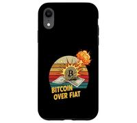 Bitcoin over fiat decentralized money freedom secure bitcoin Case for iPhone XR