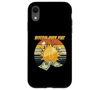 Bitcoin over fiat decentralized money freedom secure bitcoin Case for iPhone XR