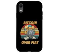 Bitcoin over fiat decentralized money freedom secure bitcoin Case for iPhone XR