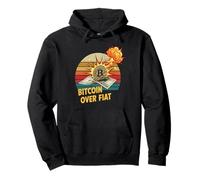 Bitcoin over fiat decentralized money freedom secure bitcoin Pullover Hoodie