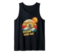 Bitcoin over fiat decentralized money freedom secure bitcoin Tank Top