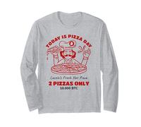 Bitcoin Pizza Day Long Sleeve T-Shirt
