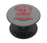 Bitcoin Pizza Day PopSockets Adhesive PopGrip