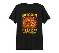 Bitcoin Pizza Day Premium T-Shirt