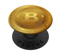 Bitcoin Pop Socket for Phone Crypto Popsockets BTC Bitcoin PopSockets Swappable PopGrip
