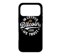 Bitcoin Satoshi Nakamoto In Crypto We Trust Blockchain Case for iPhone 17 Pro Max
