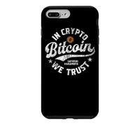 Bitcoin Satoshi Nakamoto In Crypto We Trust Blockchain Case for iPhone 7 Plus/8 Plus