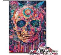 Bitcoin Skeleton 1000 Pieces Jigsaw Puzzle For Adults Teens, Staycation Kill Time Birthday Present, Gifts, Wall Art for 14+ (50x75cm)