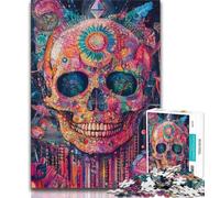 Bitcoin Skeleton Jigsaw Puzzles for Teenagers 1000 Piece,for Educational Game Challenge Toy for Is Ideal As A Gift for The Whole Family (38x26cm)