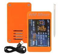 Bitcoin Solo Miner, 986 KH s Hashrate Lottery Mining Machine 2.8" Display Crypto Miner with ESP32 V2 Microcontroller, for BTC Solo and Pool Mining