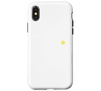 Bitcoin Symbol Sign Crest Yellow Small Subtle Simple Thin Case for iPhone X/XS