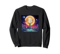 Bitcoin Temple Science Fiction Sweatshirt