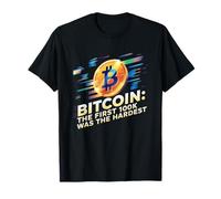 Bitcoin The First 100k was The harderst, HODL Bitcoin Crypto T-Shirt