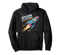 Bitcoin to the moon: 100k check, next 500k, bitcoin crypto Pullover Hoodie