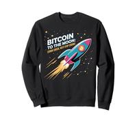 Bitcoin to the moon: 100k check, next 500k, bitcoin crypto Sweatshirt