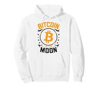 Bitcoin To The Moon Funny Crypto Pullover Hoodie