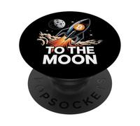 Bitcoin To The Moon HODL Bitcoin PopSockets Adhesive PopGrip