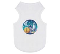 'Bitcoin to the Moon' Pet Dog/Cat T-Shirt (PT00119852)