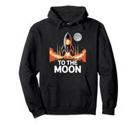 Bitcoin To The Moon Pullover Hoodie