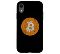 Bitcoin Vintage Logo BTC Crypto Currency Blockchain Trader Case for iPhone XR