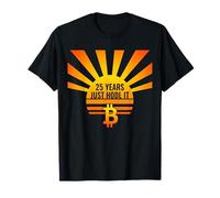 Bitcoiner 25th birthday level unlocked still hodling bitcoin T-Shirt