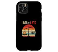 Bitcoins equality value 1BTC = 1BTC money freedom bitcoin Case for iPhone 11 Pro