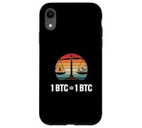 Bitcoins equality value 1BTC = 1BTC money freedom bitcoin Case for iPhone XR