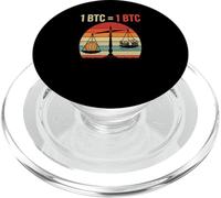 Bitcoins equality value 1BTC = 1BTC money freedom bitcoin PopSockets PopGrip for MagSafe