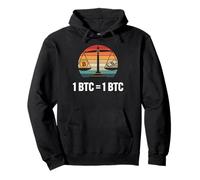 Bitcoins equality value 1BTC = 1BTC money freedom bitcoin Pullover Hoodie