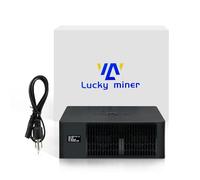 Bitcoins Miner Lucky Miner LV08 4.2TH/s Crypto Miner with BM1366 Asic chip SHA256 120W 2.4G WiFi Home/Office Mining -Solo/P2P Mining 42 Coins Support - BTC, BCH, BSV