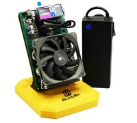 Bitcoins miner901, NerdQaxe++ ASIC bitcoins mining machine 4.8TH/s powerful computing power SOLO BTC exclusive mode 98W super energy-saving 15J/TH energy efficient home mining Bitcoins Miner