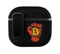 Bitcoins Revolution Slim Compatible with Airpods 4 Case Protective Hard Cover Skin