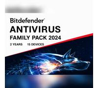 Bitdefender Family Pack 2024 (2 Years / 15 Devices) Key - GLOBAL